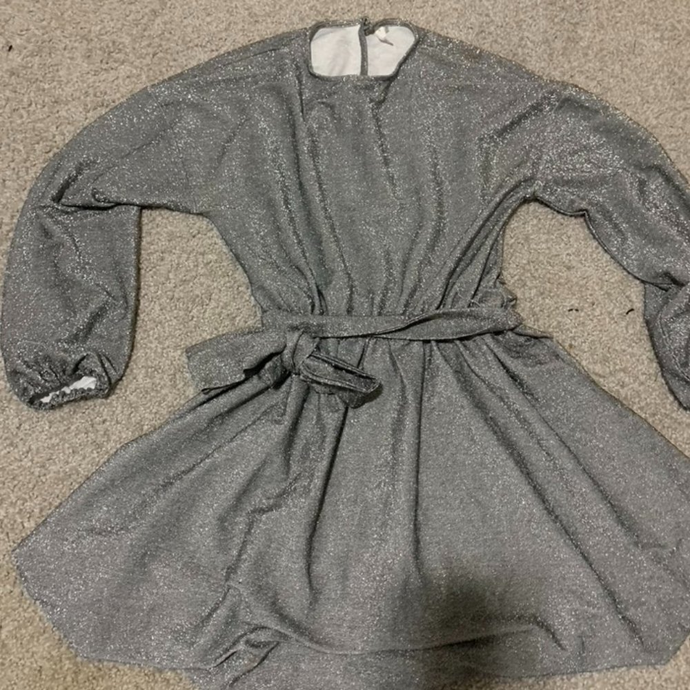 Glam Silver Dress